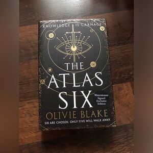 Waterstones edition of The Atlas Six and The Atlas Paradox